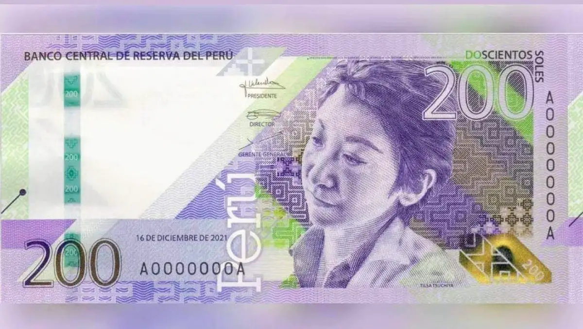 Nuevo Billete De 200 Soles