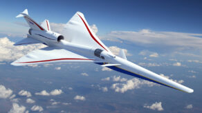 Avión supersónico de la NASA 2024