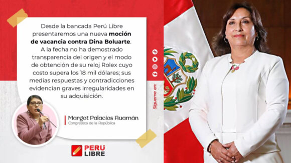rolex dina boluarte vacancia