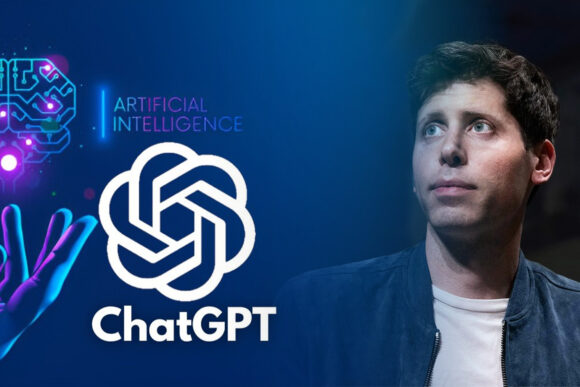 Sam Altman con viendo su empresa