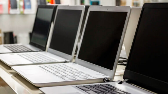 importación de laptops
