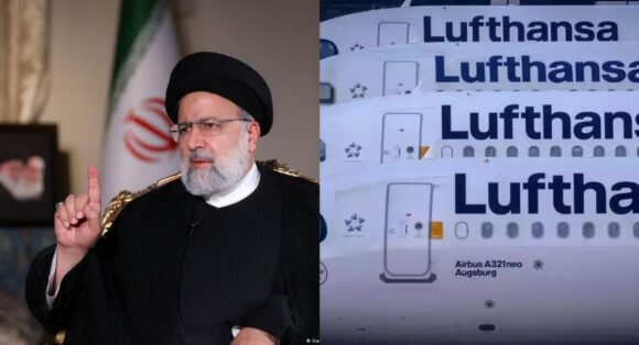 lufthansa iran