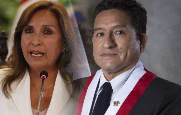 Elías Varas y Dina Boluarte