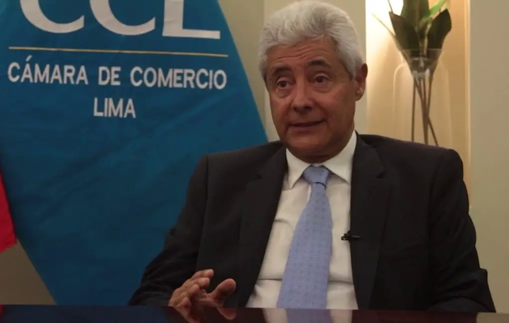 Roberto De La Tore, presidente de la Cámara de Comercio de Lima