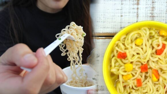 sopa instantánea