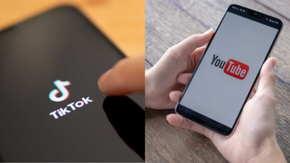 TikTok y YouTube