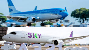 SKY Airline y Aerolíneas Argentina