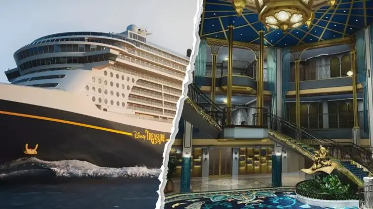Disney Treasure: Megacrucero de lujo con habitaciones de más de 20,000 mil euros