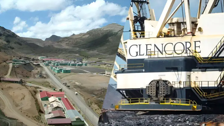 Glencore y compañía minera Volcan