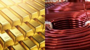 Oro y cobre