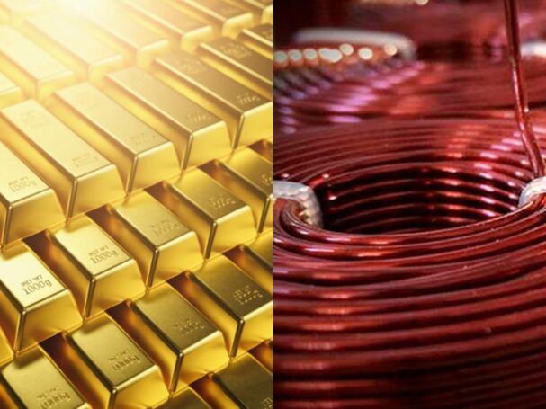 Oro y cobre