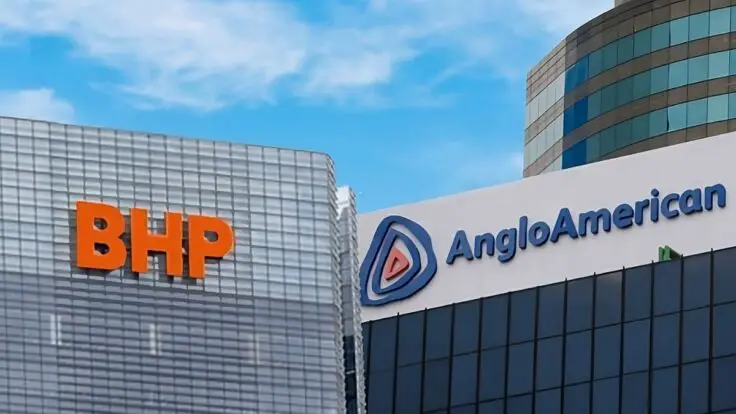 Anglo American rechaza oferta mejorada de BHP pero continúa negociaciones