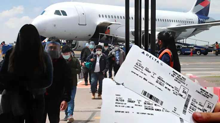 tráfico aéreo de pasajeros