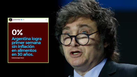 Inflación en Argentina es del 0%