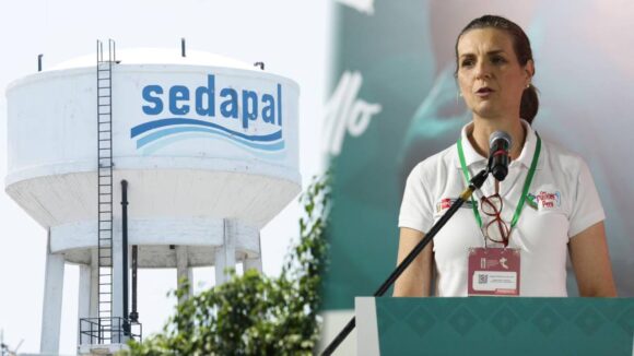 Ministra Pérez de Cuéllar - agua