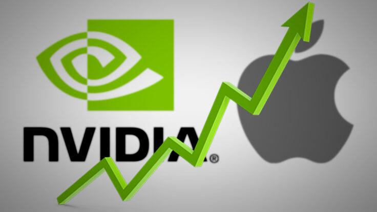 Nvidia desplaza a Apple de las empresas más valiosas del mundo