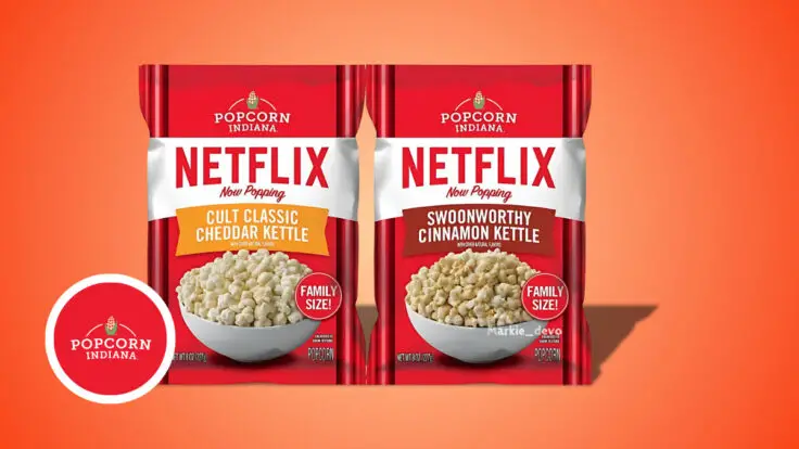 Netflix entra en el negocio de las palomitas con su nueva línea de Pop Corn