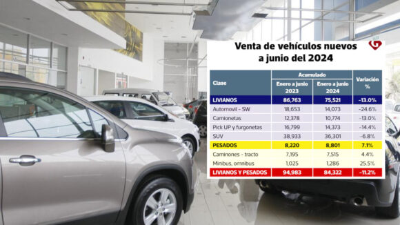 Cae vente de automóviles