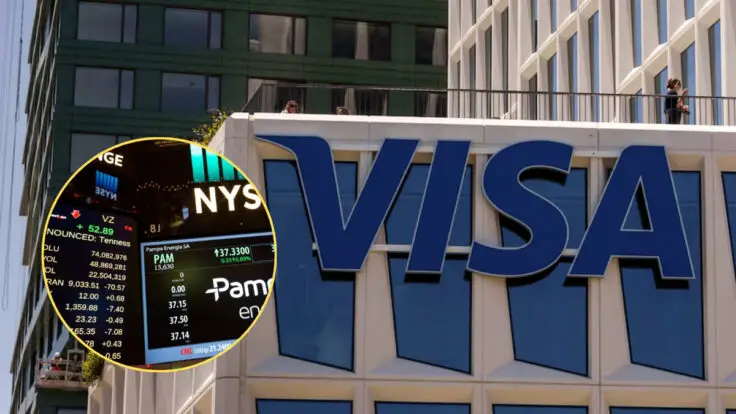 Cae Visa en WallStreet