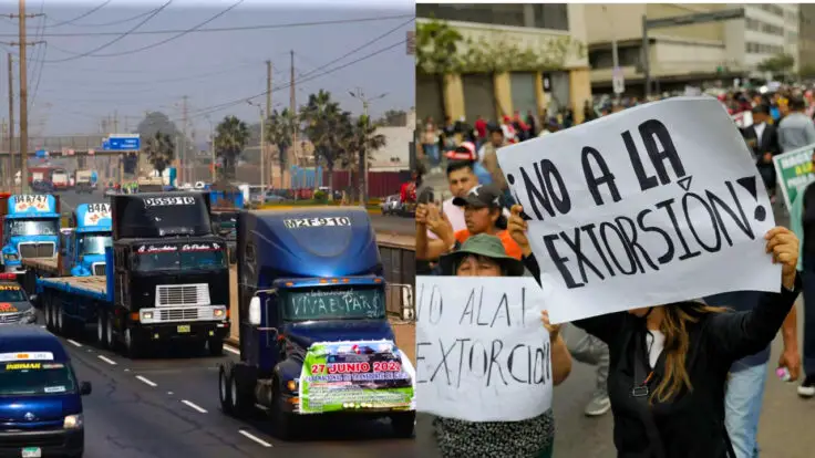 gremios empresariales paro de transportistas