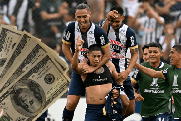 Alianza lima en la copa libertadores asegura US$4.5 millones.
