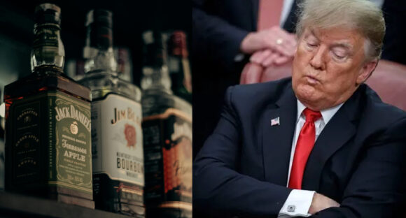 Canadá retira Jack Daniel’s por aranceles de Trump.