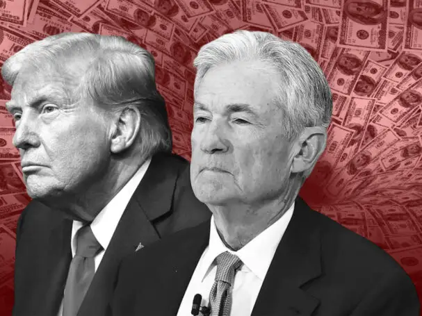 Wall Street Donald Trump Jerome Powell caída del dólar