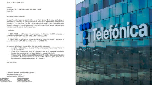 Sindicato exige detener venta de telefónica en Perú