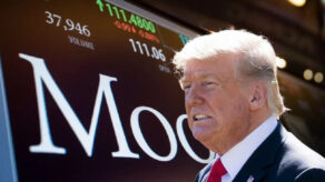 Moodys rebaja calificación Estados Unidos Donald Trump