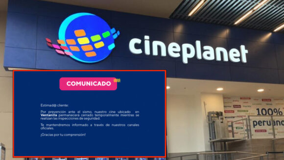 Cineplanet suspende operaciones en dos de sus locales tras sismo que remeció Lima: ¿Cuáles son?