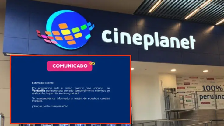Cineplanet suspende operaciones en dos de sus locales tras sismo que remeció Lima: ¿Cuáles son?