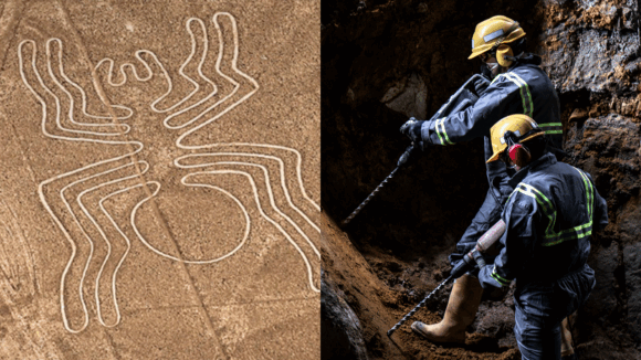 Minería ilegal amenaza las Líneas de Nazca mientras el gobierno reduce su reserva en un 42%
