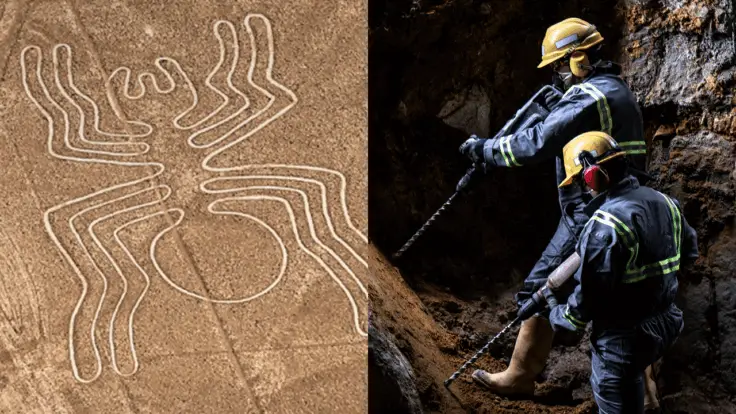 Minería ilegal amenaza las Líneas de Nazca mientras el gobierno reduce su reserva en un 42%