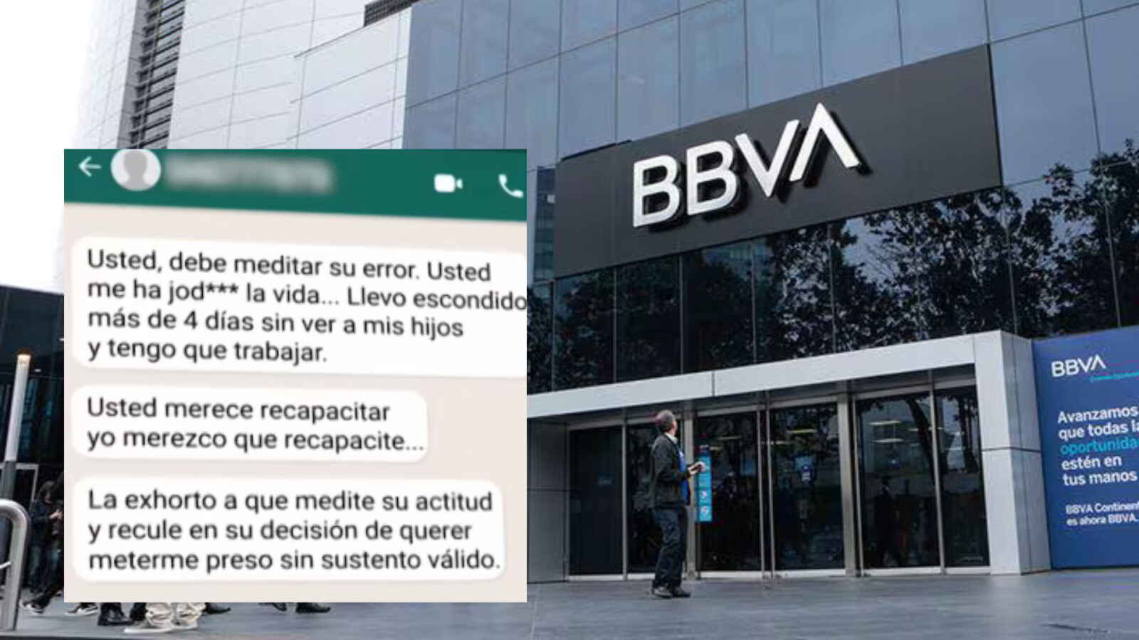Romero Pacheco recibió intimidaciones de un investigado respecto a la estafa al BBVA Perú