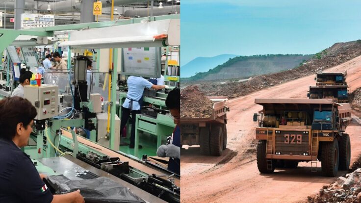 Minería y manufactura