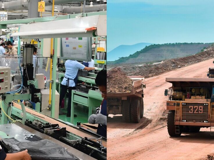 Minería y manufactura