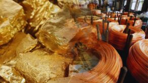 exportaciones de oro y cobre