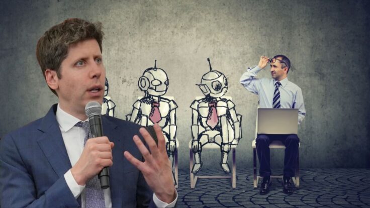 Sam Altman predice que la IA reemplazará primero a empleos en atención al cliente.
