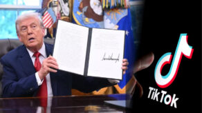 Trump firma orden para venta de TikTok.