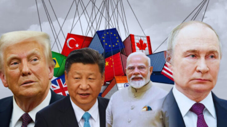 Trump pide a la UE aranceles del 100% a China e India