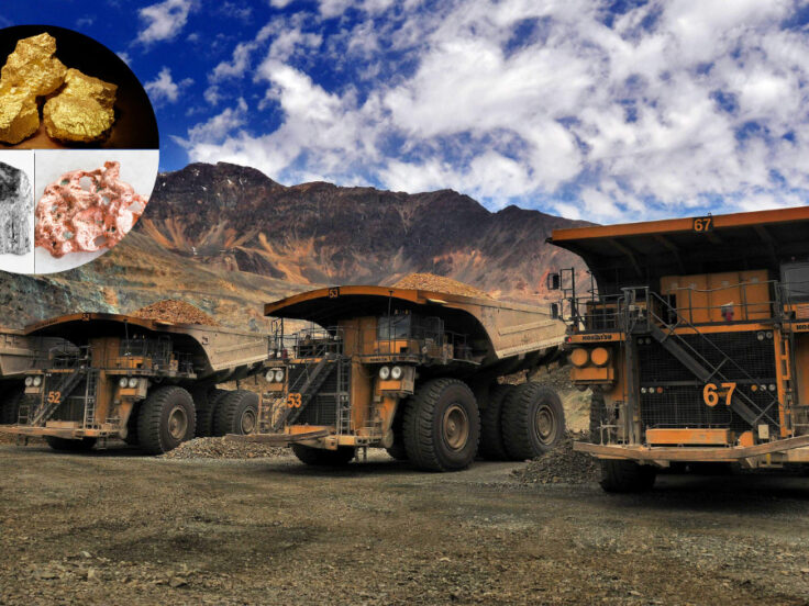 Minem: Exportaciones mineras del Perú aumentaron por precios del cobre, oro y zinc.
