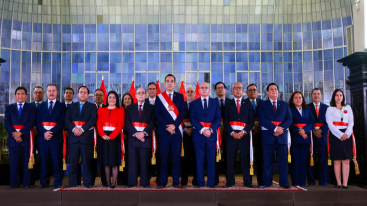 Nuevo Gabinete José Jerí