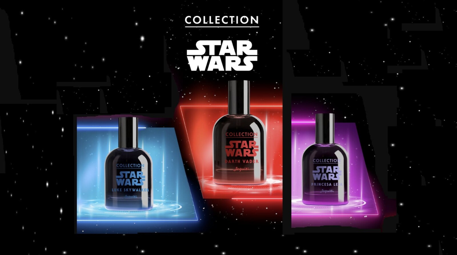 Jequiti: Línea de fragancias tematizadas en Star Wars