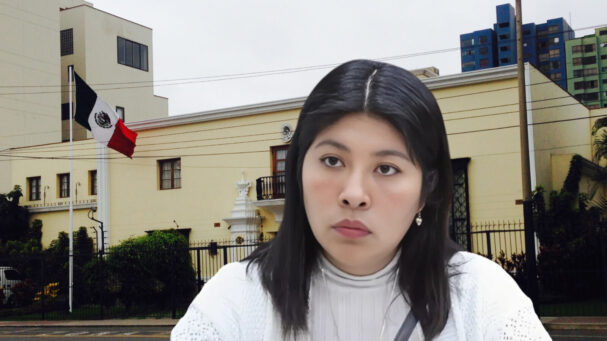 Hoy 3 de noviembre Betssy Chávez se encontró asilo en la embajada de México.