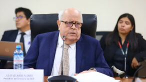 Julio Velarde habla sobre su posible permanencia en el cargo.