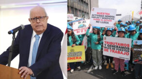 Julio Velarde se pronuncia ante protestas de mineros frente al Reinfo