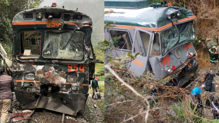 PeruRail Machu Picchu trenes choque