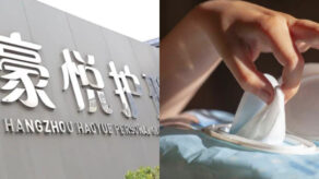 Hangzhou Haoyue higiene personal toallitas húmedas