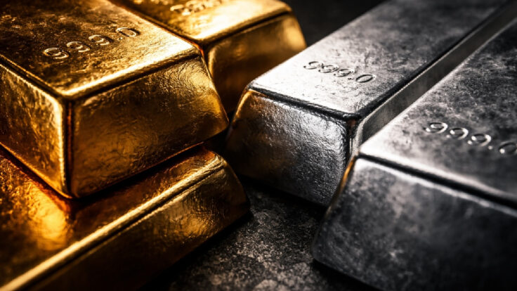 plata se desploma oro