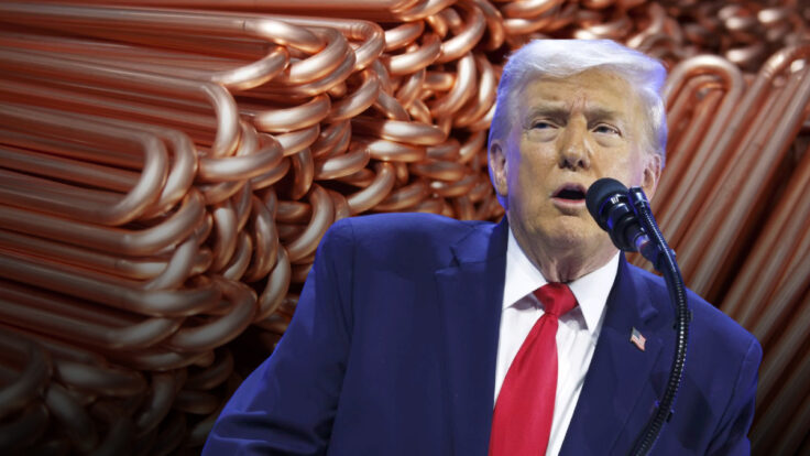 precio del cobre Donald Trump